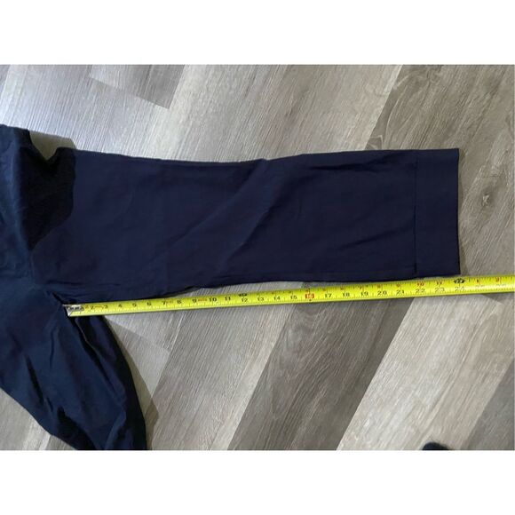 NY&Co NWT Navy Blue Stretch Pull-On Dress Pants, Size Medium, MSRP $50 - Picture 3 of 10